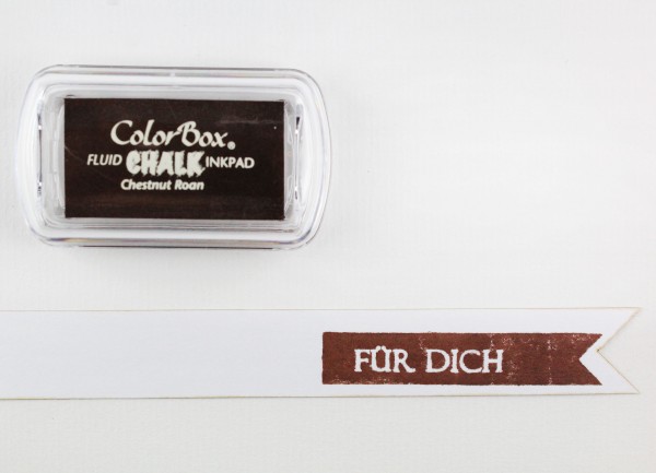 Chalk Stempelkissen Kastanie / Chestnutbrown