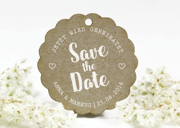 Stempel - Save the Date - Name personalisiert