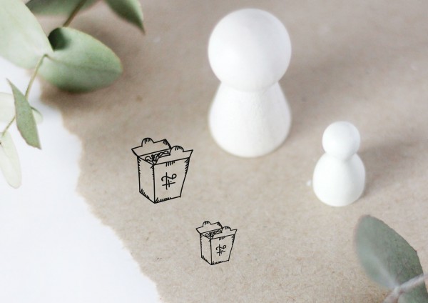 Nudelbox Motivstempel