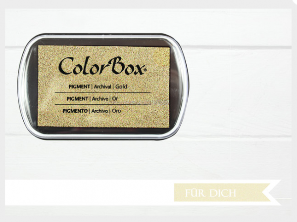 Pigment Stempelkissen Gold XL