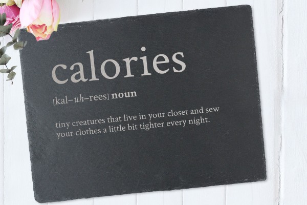 Tischset zum Vatertag Definition Calories aus Schiefer