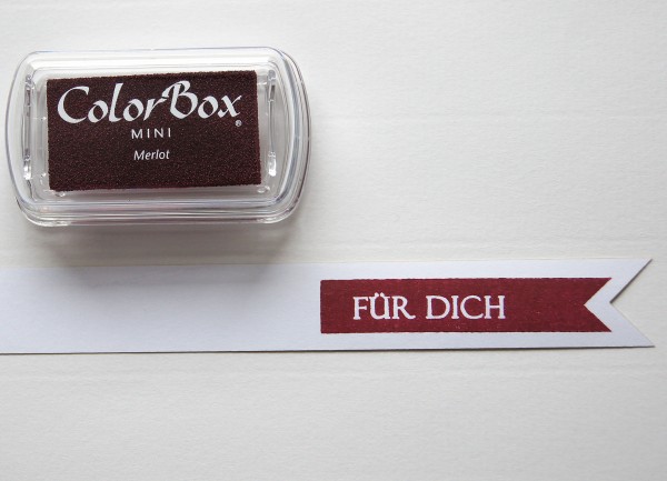 Pigment Stempelkissen Merlot / Dunkelrot