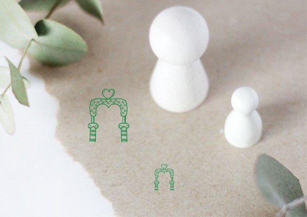 Torbogen Stempel Wedding Motivstempel